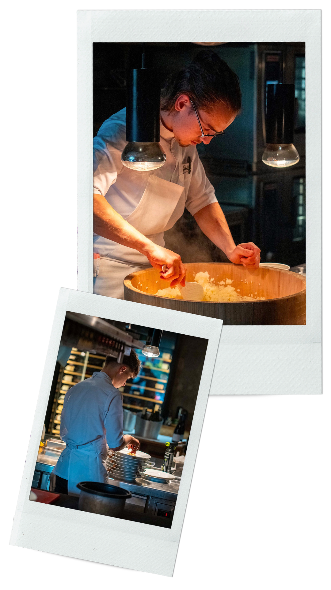 Lampes chauffantes sur mesure réalisées par l'Atelier Eleven.